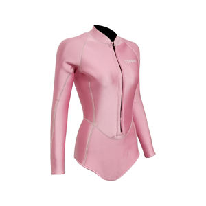 Nouveau design <span class=keywords><strong>de</strong></span> combinaisons <span class=keywords><strong>de</strong></span> bikini en néoprène <span class=keywords><strong>sexy</strong></span> et mature pour femmes, tissu élastique, fermeture à glissière avant, jambes courtes, surf - Product Image 2