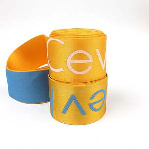 Factory Custom Logo 4.5Cm Jacquard Elastic Band Pants Sportswear Clothes Elastic Waistband - Product Image 4