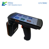 Lecteur de stock portable GPS RFID UHF avec module C9082 E710, protocole 6C, matériau ABS, distance de lecture 0-25m, système d'exploitation Android 11