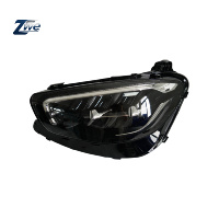 Faro LED de entrada para Mercedes-Benz Clase E W213 2139065010 2139064910 con DRL de hoja plateada y lente ahumada, Plug & Play, DOT SAE, Venta al por mayor