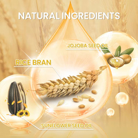 Huile Essentielle de Son de Riz 100% Pure Végétale Pressée à Froid, Hydratante, Nourrissante, Réparatrice, Éclaircissante pour la Peau - Prix Usine