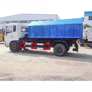 Camion à benne basculante DONGFENG 4*2 avec fonction de compactage, camion chargeur hydraulique pour la collecte des déchets - Product Image 5