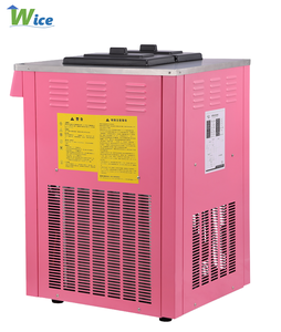 Máquina de helado suave para vendedores ambulantes, produce conos al día, 2000W, de mostrador, para servir sorbete, máquina comercial de yogur helado WICE - Product Image 2