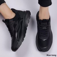 Vente directe d'usine, prix bas, chaussures pour hommes en cuir véritable, design original, respirantes, à lacets, antidérapantes