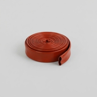 Tuyau d'incendie à double paroi en PVC renforcé, à enroulement rapide et à structure plate, pour un rangement rapide après utilisation
