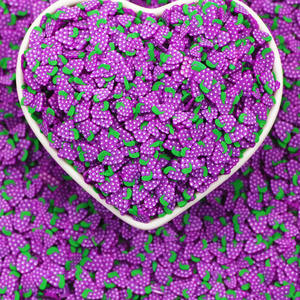 500G fruta <span class=keywords><strong>uva</strong></span> arcilla polimérica rociadores rebanadas para relleno <span class=keywords><strong>de</strong></span> limo DIY arcilla artesanía decoración arte <span class=keywords><strong>de</strong></span> uñas - Product Image 2