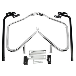 Soporte de Protección para Alforjas de Motocicleta, Apto para Harley Glide Road King, Modificación de Barra de Protección para Alforjas 14-22, Soporte de Parachoques - Product Image 1