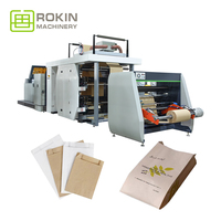 Machine à former des sacs en papier à fond pointu de la marque ROKIN, robuste et facile à utiliser
