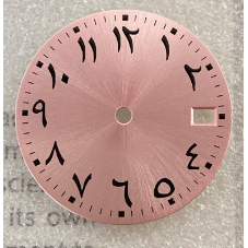 28.5mm Green Luminous Arabic <b>Scale</b> Watch Dial Replacement Accessory for NH35 NH36 <b>Mechanical</b> Mod - Product Image 3