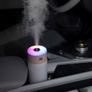 Pelangi <span class=keywords><strong>Nebulizer</strong></span> Mini USB ultrasonik, pelembap udara kabut ultrasonik untuk aplikasi rumah dan mobil minyak esensial H2O Diffuser RGB pencahayaan YS - Product Image 1