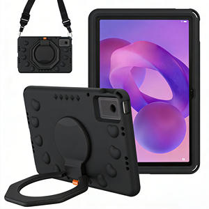 Funda para Tablet <span class=keywords><strong>Lenovo</strong></span> Idea Tab K11 2025, Material de Silicona y PC de <span class=keywords><strong>Calidad</strong></span>, con Correa para Hombro, Correa de Mano y Soporte, 11 Pulgadas, Superventas - Product Image 1