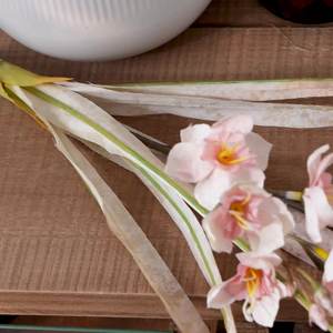 Jonquilles Artificielles Fleurs Soie Jonquille Fleur Faux Narcisse pour Mariage Bouquet De Mariée Guirlande Maison Jardin Décor - Product Image 2