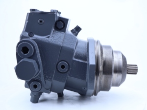 Moteur hydraulique à piston à cylindrée variable A6VE55HZ3/63W-VZL22XB-S, moteur à piston axial pour déplacement de roue A6VE28 55 80 107 160 - Product Image 4