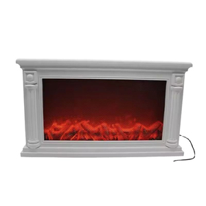 Panneau d'insertion pour foyer en plastique noir avec fentes de ventilation et trous de fixation - Product Image 3