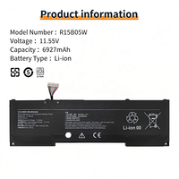 Batterie d'ordinateur portable en gros R15B05W pour XIAO MI Pro X 15 I5/i7 2021 XMA2010-AJ – Batterie de remplacement de haute qualité pour ordinateur portable