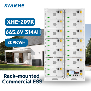 High Voltage Cabinet On/Off Grid Air Cooling 215KWh 100KWh 50KWh 100KW 50KW 30KW Energy Storage System XHE-HV314R LiFePO4 Batter - Product Image 1