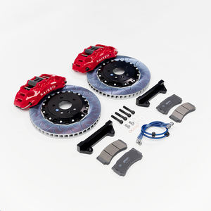 Sistemas de freno automático de 6 pistones de alto rendimiento, pinza de freno de 6 ollas de carreras NS6 para Renault Clio 4 <span class=keywords><strong>Megane</strong></span> 4, kit de freno <span class=keywords><strong>grande</strong></span> - Product Image 3