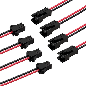 Kabel Jumper SM2.54 2 Pin Female ke Male Single-end 150mm, Kabel Harness Sinyal Internal untuk Printer 3D, BMS, Lampu LED - Product Image 1