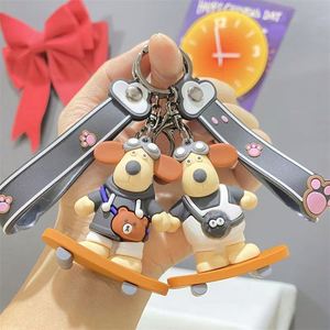 Popular Cordón de PVC para llavero de muñeca con hebilla bonita, Venta de fábrica, Accesorios de cuerda para llavero, Correa de muñeca con impresión offset para llaves - Product Image 6