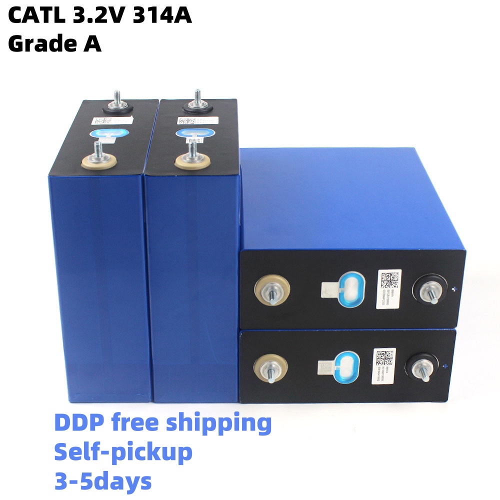 Eu Stock CATL 3,2 В 320AH Lifepo4 аккумулятор 314Ah высокий цикл 3,2 В Lifepo4 310Ah ячейка для бытовой техники DDP Бесплатная доставка