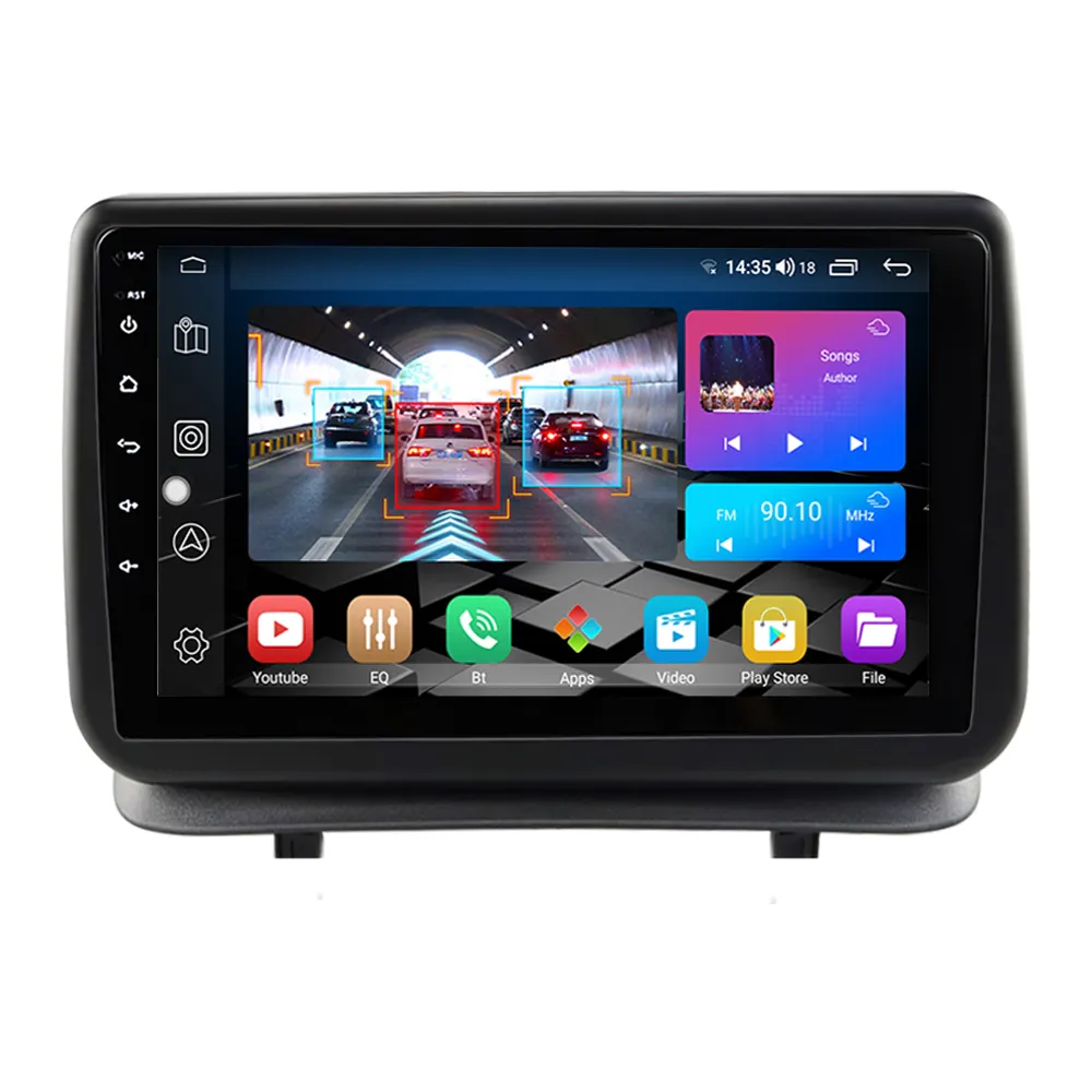 LEHX L6 Pro 8Core 4G 2 din Android 12 Auto Stereo Car Radio Multimedia Para Renault Clio 3 CLIO 3 2005-2014 dvd 2din Carplay GPS