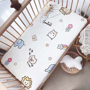 Sábanas Ajustables para Cuna de Bebé, Sábanas Premium para Niños y Niñas en Colores Neutros - Product Image 1