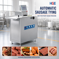 Nouvelle machine à lier les saucisses automatique HUAGANG en acier inoxydable 304 pour la transformation de la viande et des aliments, haute capacité