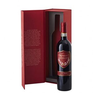 2 Tier Wine Chủ Box Sóng Cho Trường Hợp Bib Bag Trong Chai Quà Tặng Hộp Sản Phẩm Hộp Rượu Vang Ly - Product Image 2