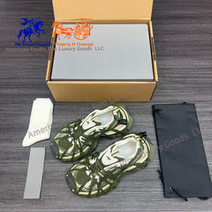 Chaussures de sport rétro de luxe en maille polyuréthane de haute qualité, baskets de marche et de course à lacets avec semelle extérieure souple en TPU 3XL - Product Image 5