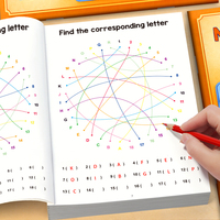 Livre d'activités de puzzle mixtes pour enfants, entraînement à l'attention visuelle, recherche et découverte, entraînement cérébral