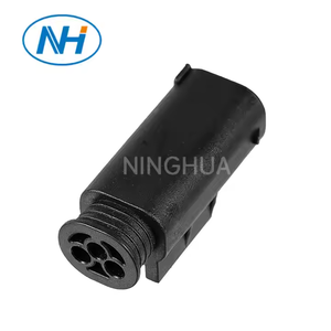 1-967167-3 TE AMP <span class=keywords><strong>MQS</strong></span> 3-Pole TPMS Sensor Connector Wire Harness Automotive Connector for Mercedes/BMW Din 2P 1.5mm Terminaux - Product Image 2
