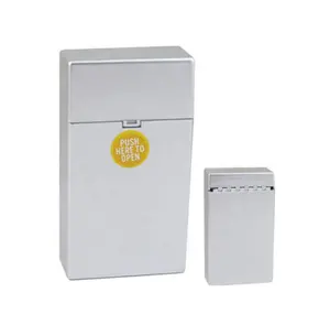 Tự Động Mở Áp Lực Chịu Mài Mòn Nhựa Không Thấm Nước 20Pcs Đóng Gói Thuốc Lá Hộp Xách Tay Người Đàn Ông Của Thuốc Lá Trường Hợp - Product Image 1