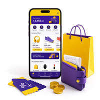 Aplicación de Cashback y Códigos de Descuento Confiables para IOS y Android con Agregación de Ofertas y Seguimiento de Cashback LionCreate