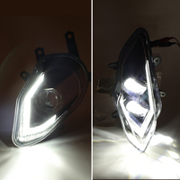 Emark-Faro LED para Motocicleta, Decodificador Integrado S1000RR, Iluminación LED de Haz Alto y Bajo para BMW 2015-2018 S1000