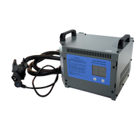Chargeur de batterie au lithium 24V 100A, chargeur intelligent haute fréquence avec connecteur UMA 160A pour chariot élévateur électrique, transpalette