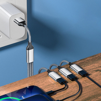Divisor Usb Y Cable Usb 1 macho a 2 hembra conector de cable de extensión doble puerto Usb extensor Hub datos y cargador Power Split