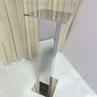 Gold Silber Metall Blumenständer als Tischdekoration für Hochzeiten Hoher Metall Blumenständer Vase als Tafelaufsatz