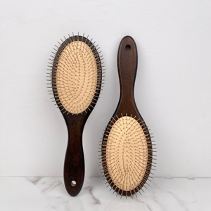 <span class=keywords><strong>Cepillo</strong></span> <span class=keywords><strong>de</strong></span> Pelo <span class=keywords><strong>de</strong></span> Madera con Púas Metálicas, Peine <span class=keywords><strong>de</strong></span> Masaje para el Cuero Cabelludo Antiencrespamiento, <span class=keywords><strong>Cepillo</strong></span> <span class=keywords><strong>de</strong></span> Pelo Clásico <span class=keywords><strong>de</strong></span> Color <span class=keywords><strong>Antiguo</strong></span> con Cojín para <span class=keywords><strong>Cabello</strong></span> Grueso - Product Image 3