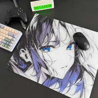 Mouse Pad Kaca DIY Berkualitas Tinggi, Dicetak Khusus, AG Tempered Glass Mousepad untuk Gaming, Permukaan Halus dan Logo Artwork Dicetak Sesuai Pesanan