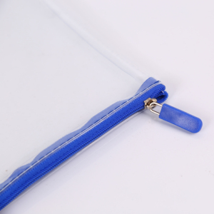 Phong Bì Kéo Khóa Kéo Bằng Nhựa Poly A4 A5 A6 Trong Suốt Chống Nước Tùy Chỉnh Túi Đựng Hồ Sơ Được May Bằng PVC - Product Image 5