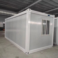 Maison conteneur pliable en forme de Z, maison préfabriquée modulaire à pliage rapide pour hébergement d'urgence et abri de réfugés