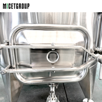 Cuve de fermentation en acier inoxydable à double enveloppe de 1000 L pour cidre, vin rouge, vin blanc et pré-distillation de brandy