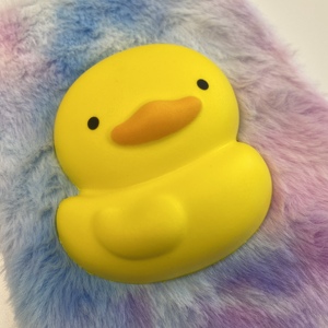 Carnet de notes/journal A5 en peluche 3D créatif et mignon, anti-stress, motif <span class=keywords><strong>poussin</strong></span> jaune, vente en gros - Product Image 5