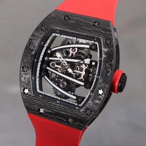 59-01 Men's Tourbillon Mechanical <b>Watch</b>, Carbon Fiber <b>Skeleton</b> Design, <b>Automatic</b> Mechanical Sports <b>Watch</b> - Product Image 1