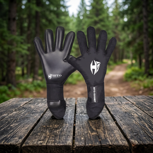 Guante de portero de látex transpirable con logo personalizado, espuma de alta densidad, palma plana, corte negativo, protección para el pulgar y diseño T-Tab, venta al por mayor - Product Image 3