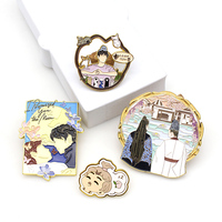 Badge en métal personnalisé en gros, épinglette, émail souple ou dur, peinture artistique, moulage artisanal, épinglette en émail sur mesure