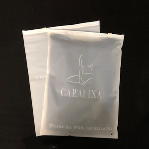 Nắp Kéo Con Dấu Tùy Chỉnh In T Áo Sơ Mi Opp Đóng Gói <span class=keywords><strong>Ziplock</strong></span> Bao Bì Nhự<span class=keywords><strong>a</strong></span> Dây Kéo Túi Quần Áo Đồ Lót Túi - Product Image 3