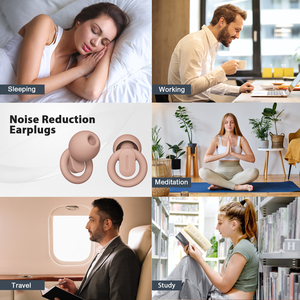 Tapones de Oído Personalizados para Dormir, de Espuma Viscoelástica, Negros, con Reducción de Ruido, Protección Auditiva, con Filtro - Product Image 5