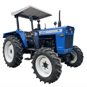 Vente en gros de tracteurs d'occasion Shanghai neufs et hollandais SH504 50HP Tractores Usados pour l'agriculture