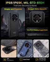 Smartphone robuste Ulefone Armor X32 Pro 5G Android 14, appareil photo 64MP, étanche, NFC, écran LCD, IP68, 90Hz, double SIM